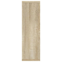 Mensola a Muro Rovere Sonoma 85x16x52,5 cm in Legno Multistrato 801421