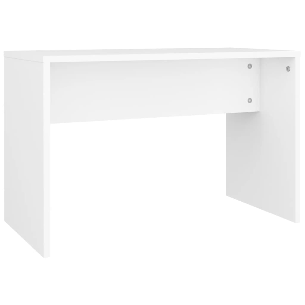 Sgabello da Toeletta Bianco 70x35x45 cm Legno Multistrato 802813