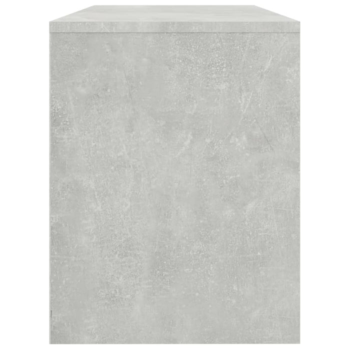 Sgabello Toeletta Grigio Cemento 70x35x45 cm Legno Multistrato 802817
