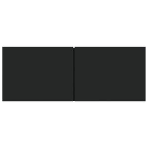 Mobili Porta TV 2 pz Neri 80x30x30 cm in Legno Multistrato 804536