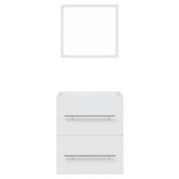 Mobile da Bagno con Specchio Bianco 41x38,5x48 cm 804818