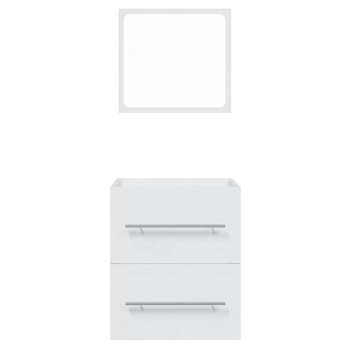 Mobile da Bagno con Specchio Bianco 41x38,5x48 cm 804818