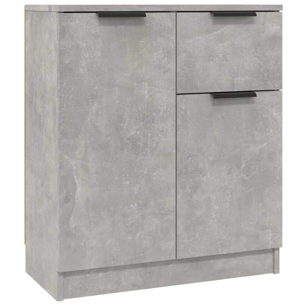 Credenza Grigio Cemento 60x30x70 cm in Legno Multistrato 811110