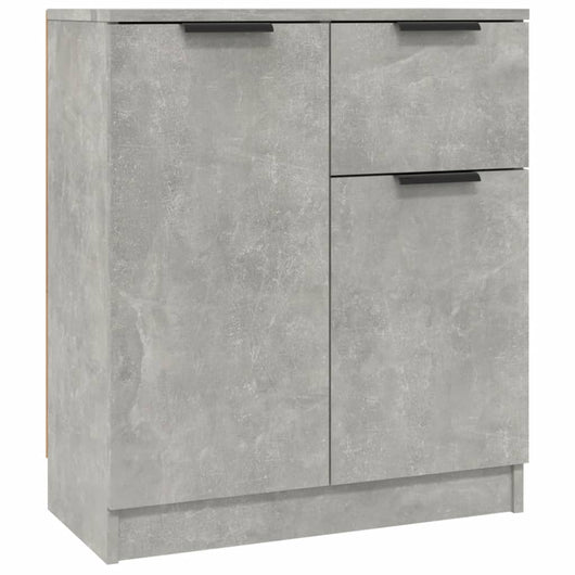 Credenza Grigio Cemento 60x30x70 cm in Legno Multistrato 811110