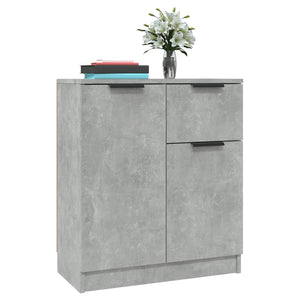 Credenza Grigio Cemento 60x30x70 cm in Legno Multistrato 811110