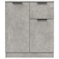 Credenza Grigio Cemento 60x30x70 cm in Legno Multistrato 811110