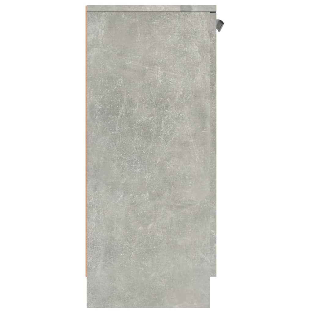 Credenza Grigio Cemento 60x30x70 cm in Legno Multistrato 811110