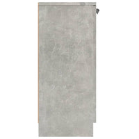 Credenza Grigio Cemento 60x30x70 cm in Legno Multistrato 811110