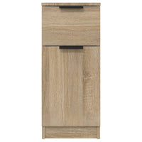 Credenza Rovere Sonoma 30x30x70 cm in Legno Multistrato 811121
