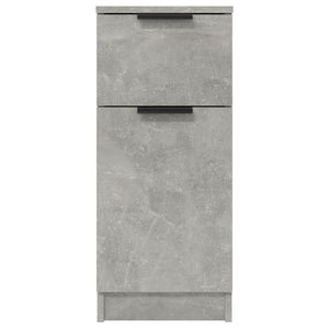 Credenza Grigio Cemento 30x30x70 cm in Legno Multistrato 811123