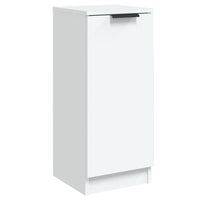 Credenza-Buffet-Armadio da cucina Bianca 30x30x70 cm in Legno Multistrato 116901