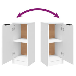 Credenza cassettiera mobile contenitore organizer cucina soggiorno salotto 30 x 30 x 70 cm legno ingegnerizzato bianco 02_0030221