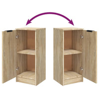 Credenza Rovere Sonoma 30x30x70 cm in Legno Multistrato 811139