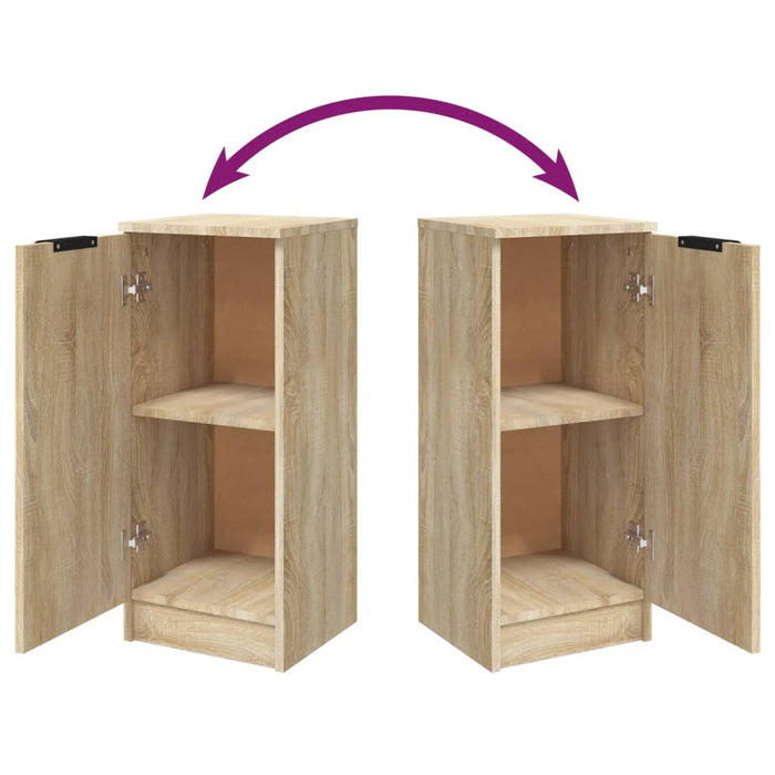 Credenza Rovere Sonoma 30x30x70 cm in Legno Multistrato 811139