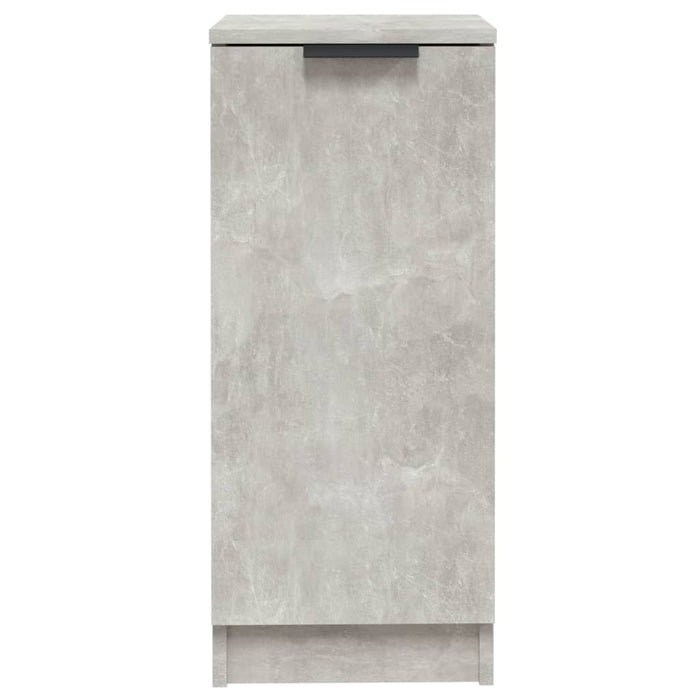 Credenze 2 pz Grigio Cemento 30x30x70 cm in Legno Multistrato 811142