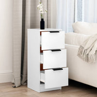 Credenza-Buffet-Armadio da cucina Bianca 30x30x70 cm in Legno Multistrato 612930