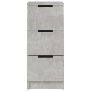 Credenza Grigio Cemento 30x30x70 cm in Legno Multistrato 811159