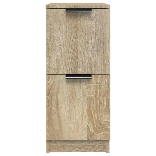 Credenza cassettiera cassettiera mobile contenitore organizer cucina soggiorno soggiorno Sonoma 30 x 30 x 70 cm derivati ​​del legno marrone 02_0031499