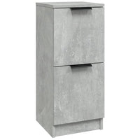 Credenza Grigio Cemento 30x30x70 cm in Legno Multistrato 811177