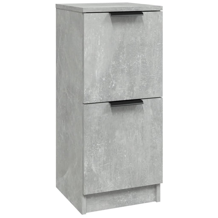 Credenza Grigio Cemento 30x30x70 cm in Legno Multistrato 811177