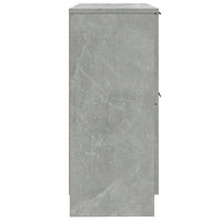Credenza Grigio Cemento 30x30x70 cm in Legno Multistrato 811177