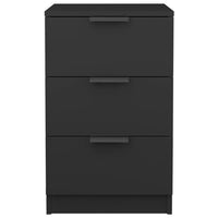 Comodini 2 pz Neri 40x36x65 cm 811271