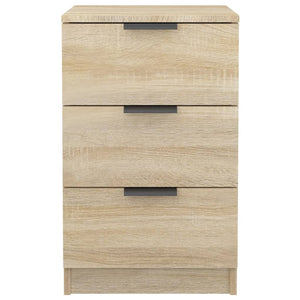 Comodino-Tavolino da notte Rovere Sonoma 40x36x65 cm