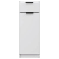 Armadio da Bagno Bianco 32x34x90 cm in Legno Multistrato cod mxl 53650