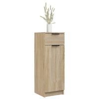 Armadio da Bagno Rovere Sonoma 32x34x90 cm in Legno Multistrato cod mxl 49547