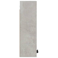 Mobile da Bagno a Parete Grigio Cemento 32x20x67 cm 811299