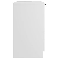 Armadietto da Bagno Bianco 64,5x33,5x59 cm in Legno Multistrato cod mxl 49369