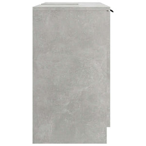 Mobile Bagno Grigio Cemento 64,5x33,5x59cm in Legno Multistrato cod mxl 40673