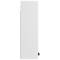 Armadietto a Specchio da Bagno-Mobile bagno con specchio Bianco 64x20x67 cm
