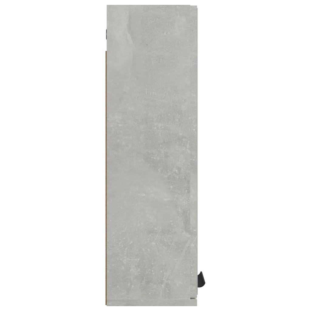 Armadietto a Specchio da Bagno Grigio Cemento 64x20x67 cm 811317