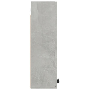 Armadietto a Specchio da Bagno Grigio Cemento 64x20x67 cm 811317