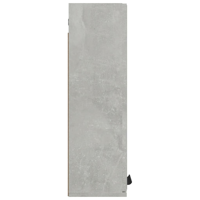 Armadietto a Specchio da Bagno Grigio Cemento 64x20x67 cm 811317