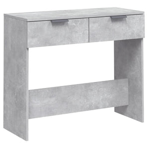 Tavolino da Salotto Grigio Cemento 90x36x75cm Legno Multistrato 811335