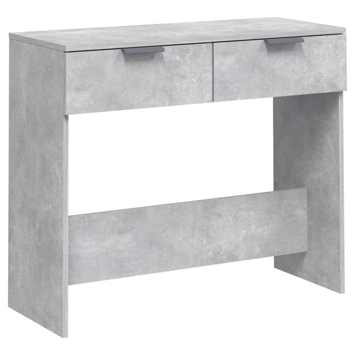 Tavolino da Salotto Grigio Cemento 90x36x75cm Legno Multistrato 811335