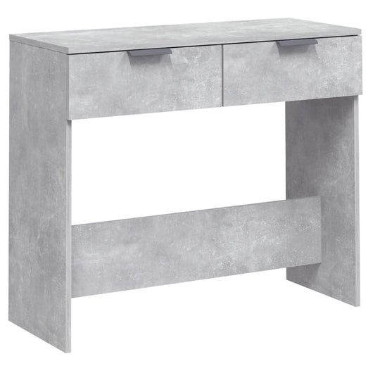 Tavolino da Salotto-Tavolino da soggiorno-Tavolo Grigio Cemento 90x36x75cm Legno Multistrato