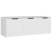 Mobile Porta TV Bianco 102x35x36,5 cm in Legno Multistrato cod mxl 34039