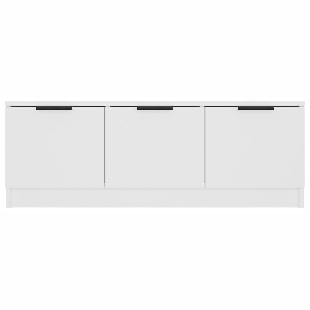 Mobile Porta TV Bianco 102x35x36,5 cm in Legno Multistrato cod mxl 34039