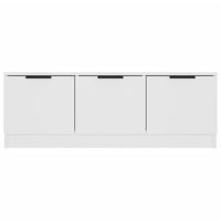 Mobile Porta TV Bianco 102x35x36,5 cm in Legno Multistrato cod mxl 34039