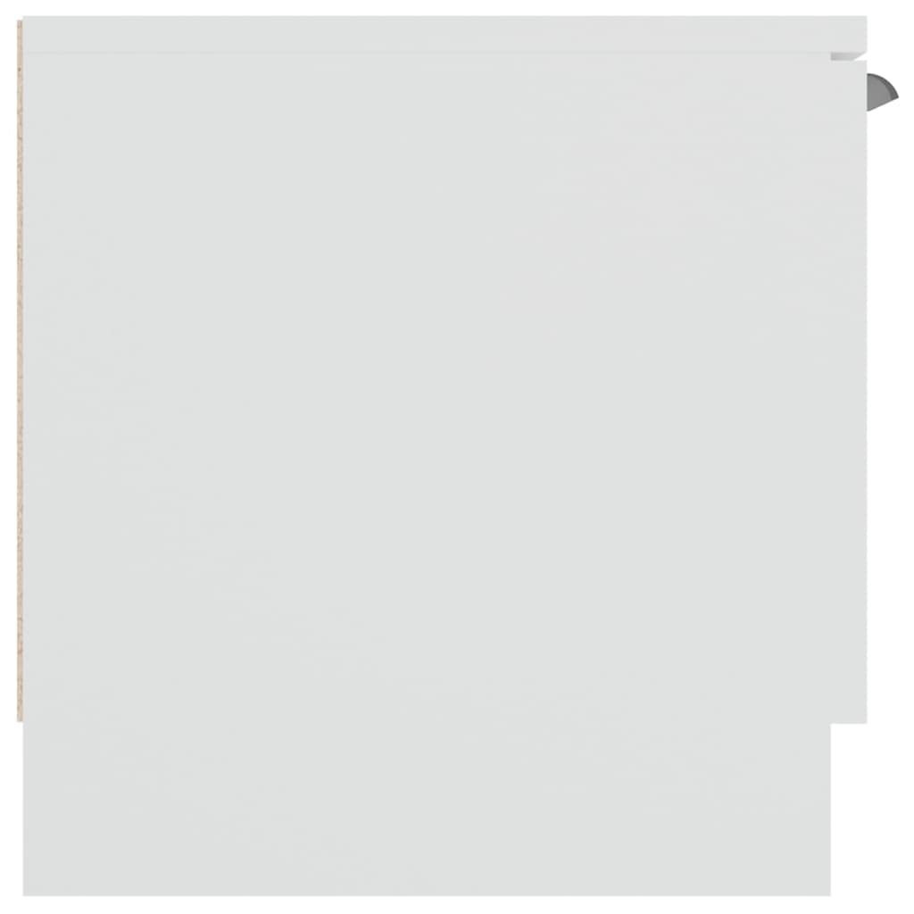 Mobile Porta TV Bianco 102x35x36,5 cm in Legno Multistrato cod mxl 34039