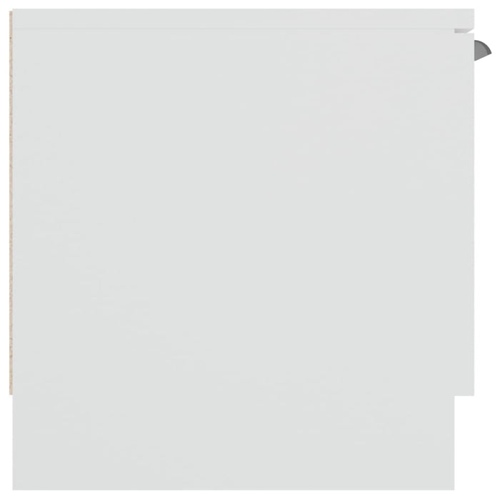 Mobile Porta TV Bianco 102x35x36,5 cm in Legno Multistrato cod mxl 34039