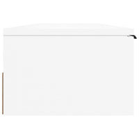 Armadietto a Muro Bianco 102x30x20 cm in Legno Multistrato cod mxl 44430