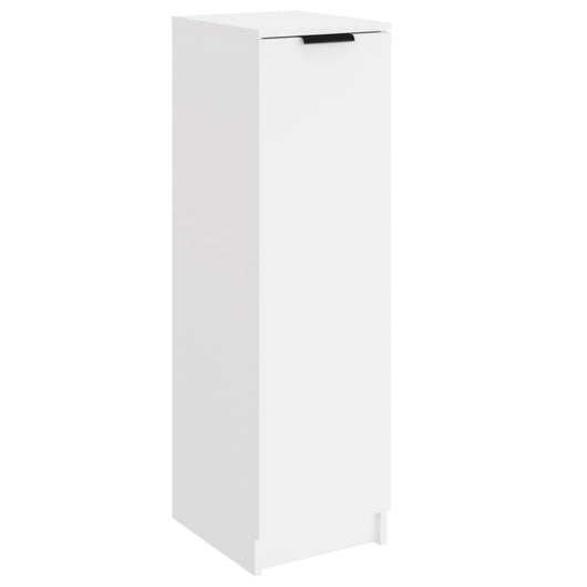 Scarpiera scarpiera mobile portaoggetti ingresso corridoio soggiorno 30 x 35 x 100 cm legno composito bianco 02_0021446