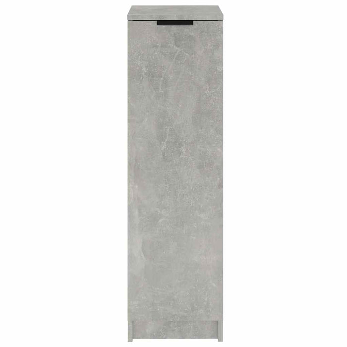 Scarpiera Grigio Cemento 30x35x100 cm in Legno Multistrato cod mxl 70027