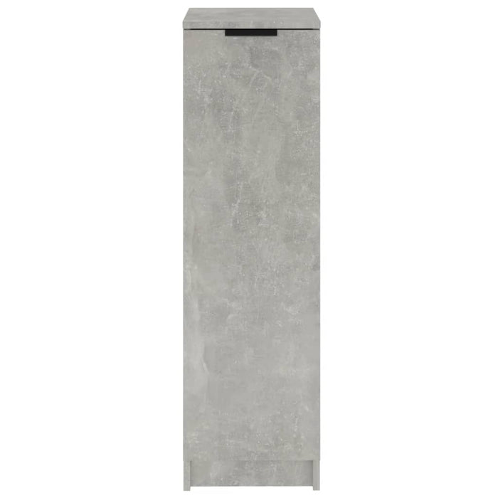 Scarpiera scarpiera mobile portaoggetti ingresso corridoio soggiorno 30 x 35 x 100 cm multistrato grigio 02_0021804