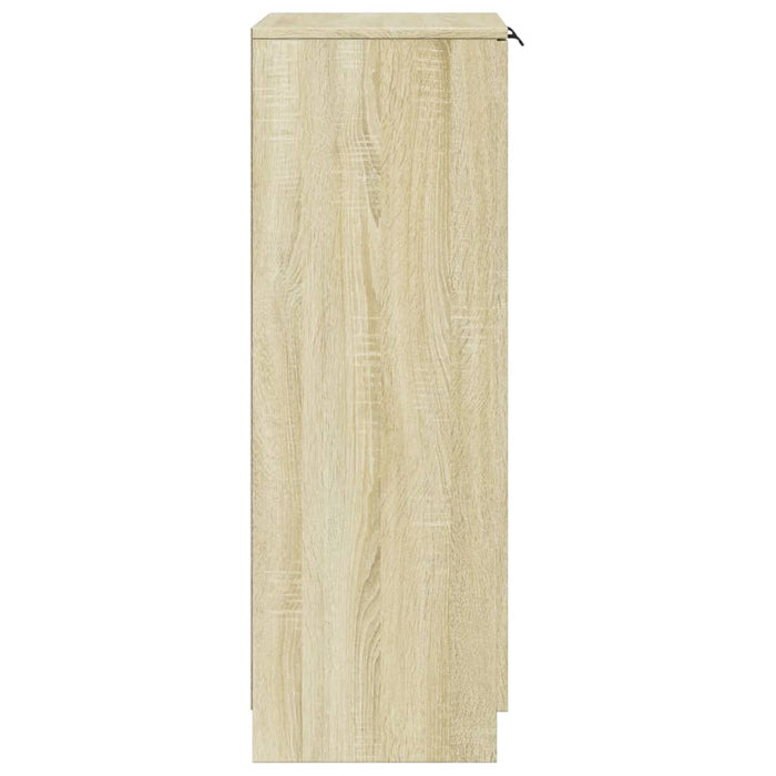 Scarpiera Rovere Sonoma 59x35x100,5 cm in Legno Multistrato 811442