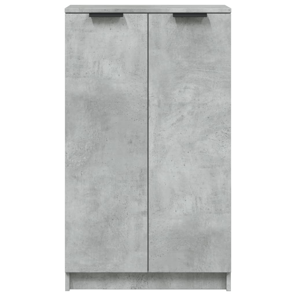 Scarpiera Grigio Cemento 59x35x100,5 cm in Legno Multistrato 811443